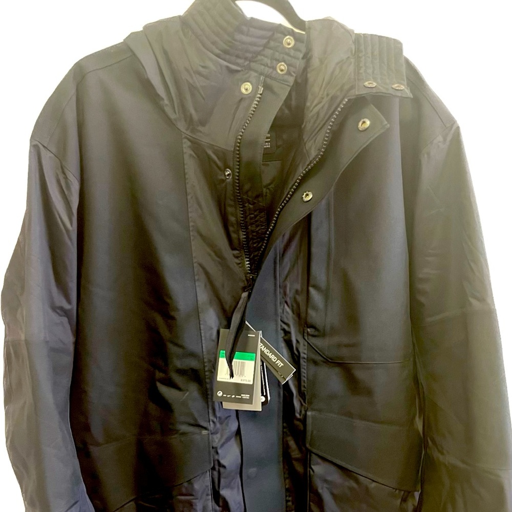 Leonard Fournette jacket, all weather installed, soft layer of warmth